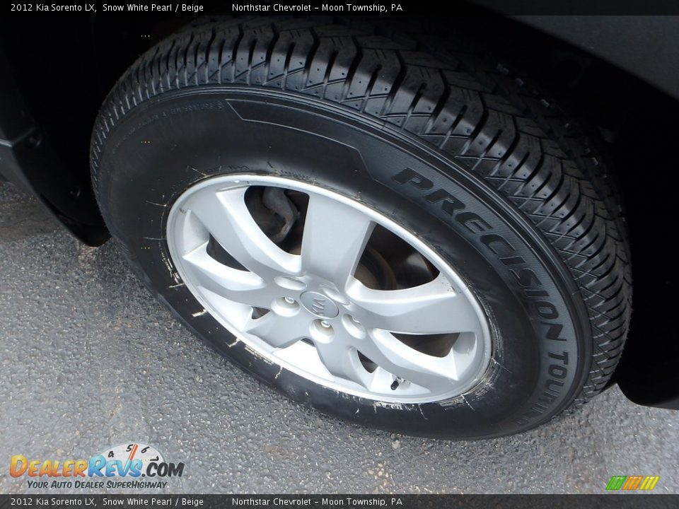 2012 Kia Sorento LX Snow White Pearl / Beige Photo #14