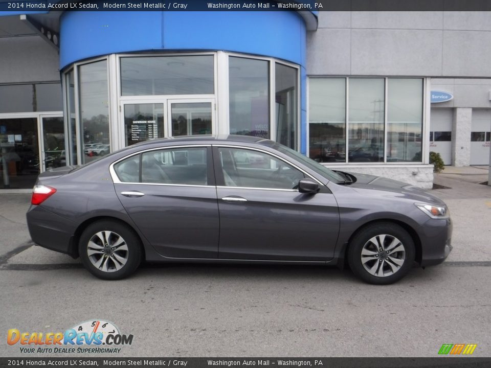 2014 Honda Accord LX Sedan Modern Steel Metallic / Gray Photo #2