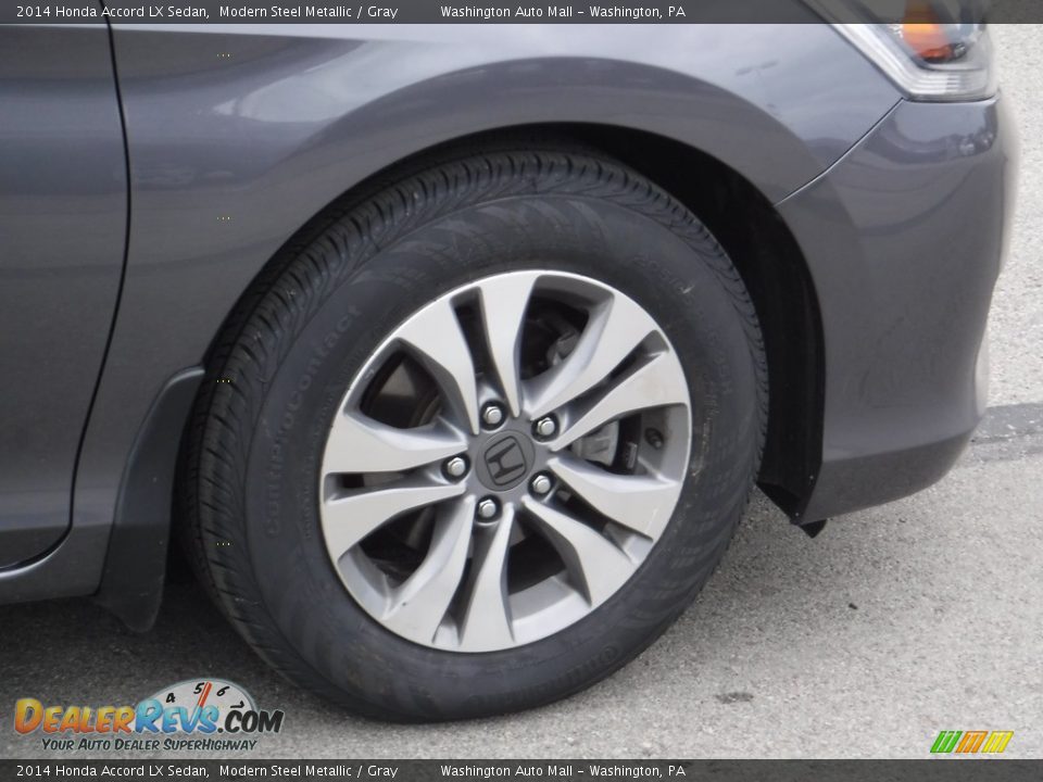 2014 Honda Accord LX Sedan Modern Steel Metallic / Gray Photo #3