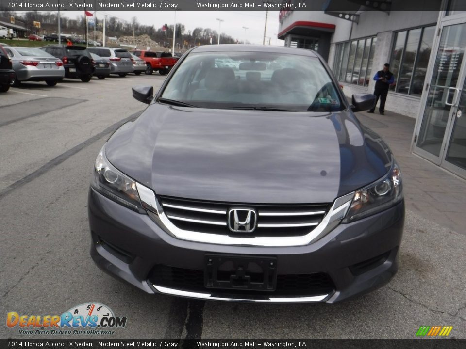2014 Honda Accord LX Sedan Modern Steel Metallic / Gray Photo #4