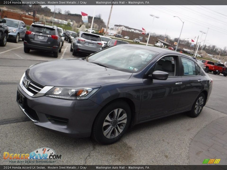 2014 Honda Accord LX Sedan Modern Steel Metallic / Gray Photo #5