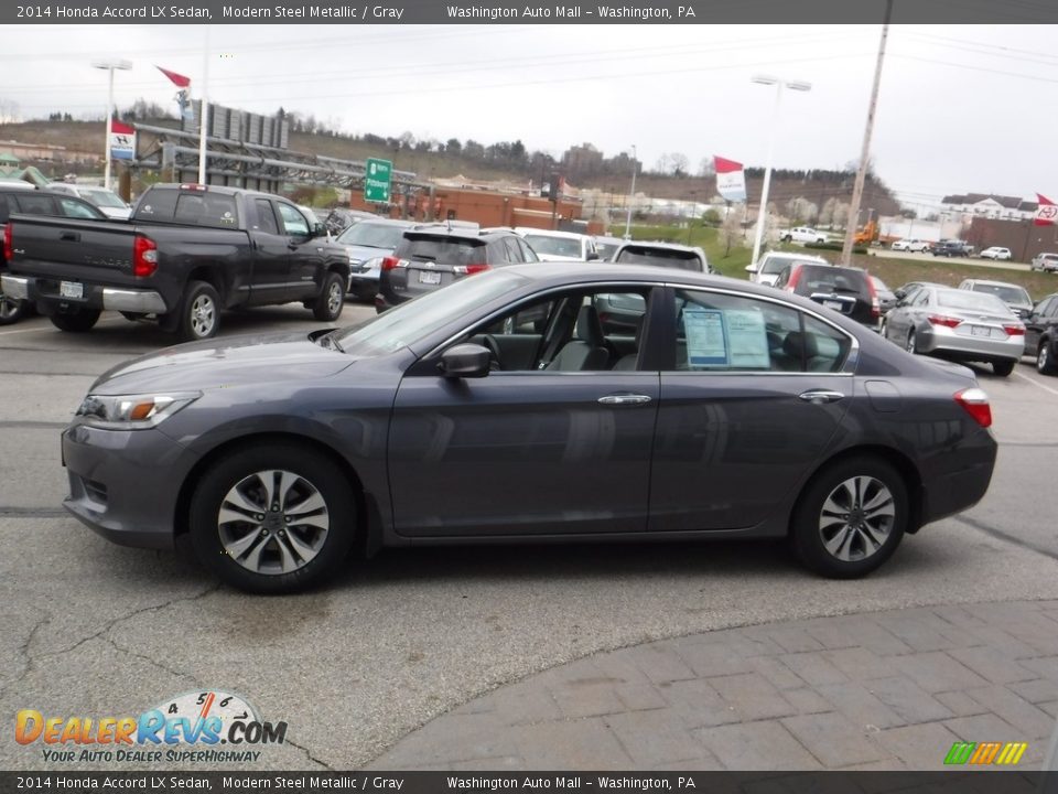 2014 Honda Accord LX Sedan Modern Steel Metallic / Gray Photo #6
