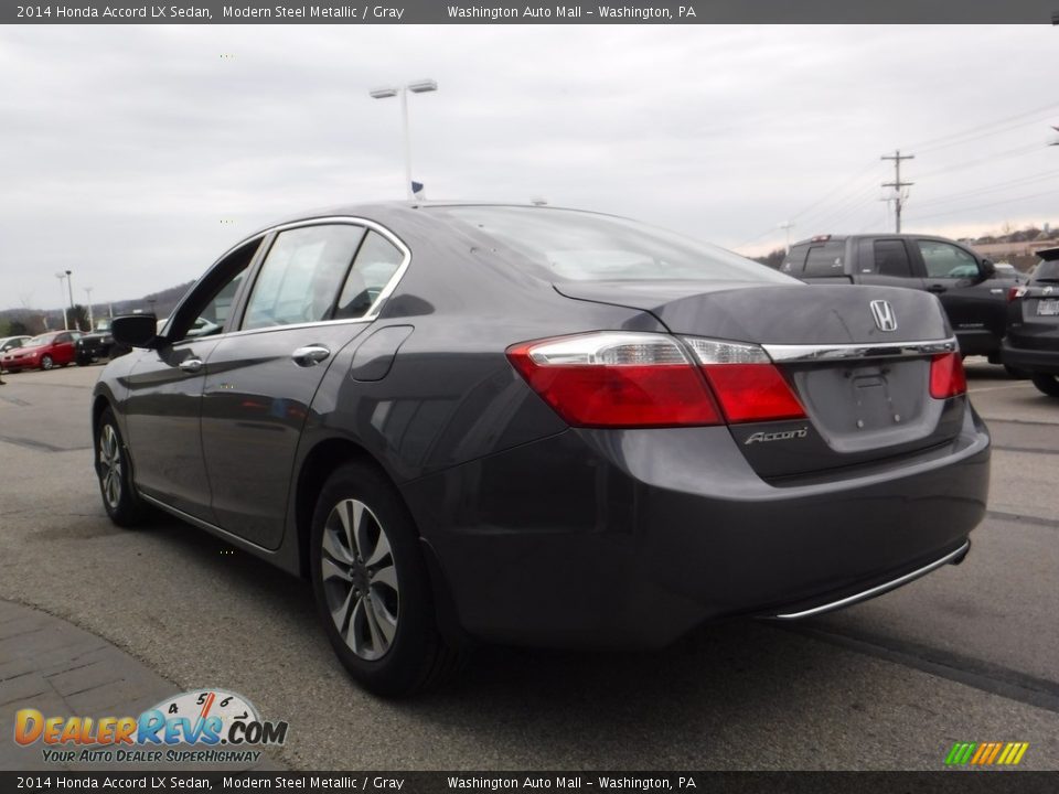 2014 Honda Accord LX Sedan Modern Steel Metallic / Gray Photo #7