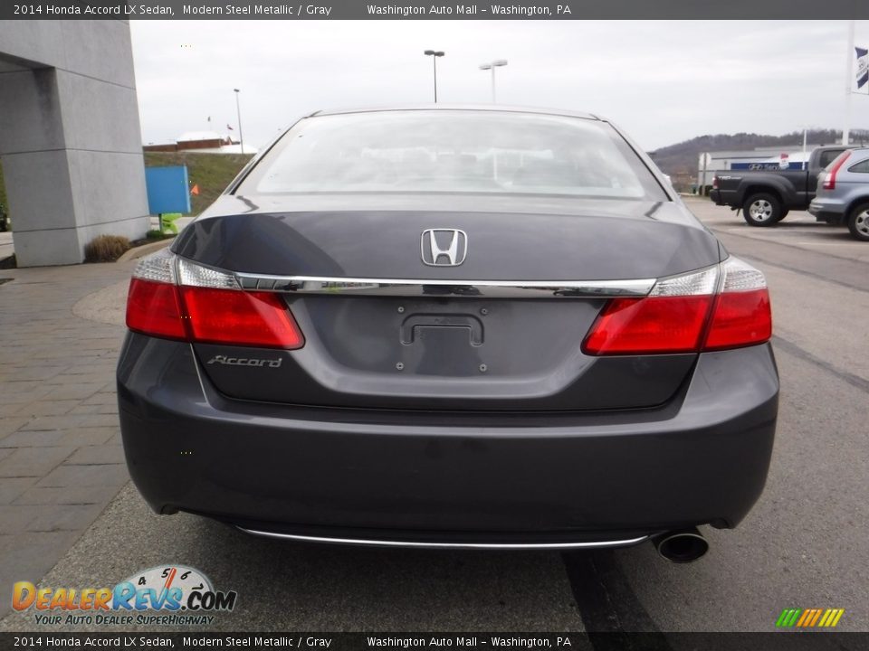 2014 Honda Accord LX Sedan Modern Steel Metallic / Gray Photo #8
