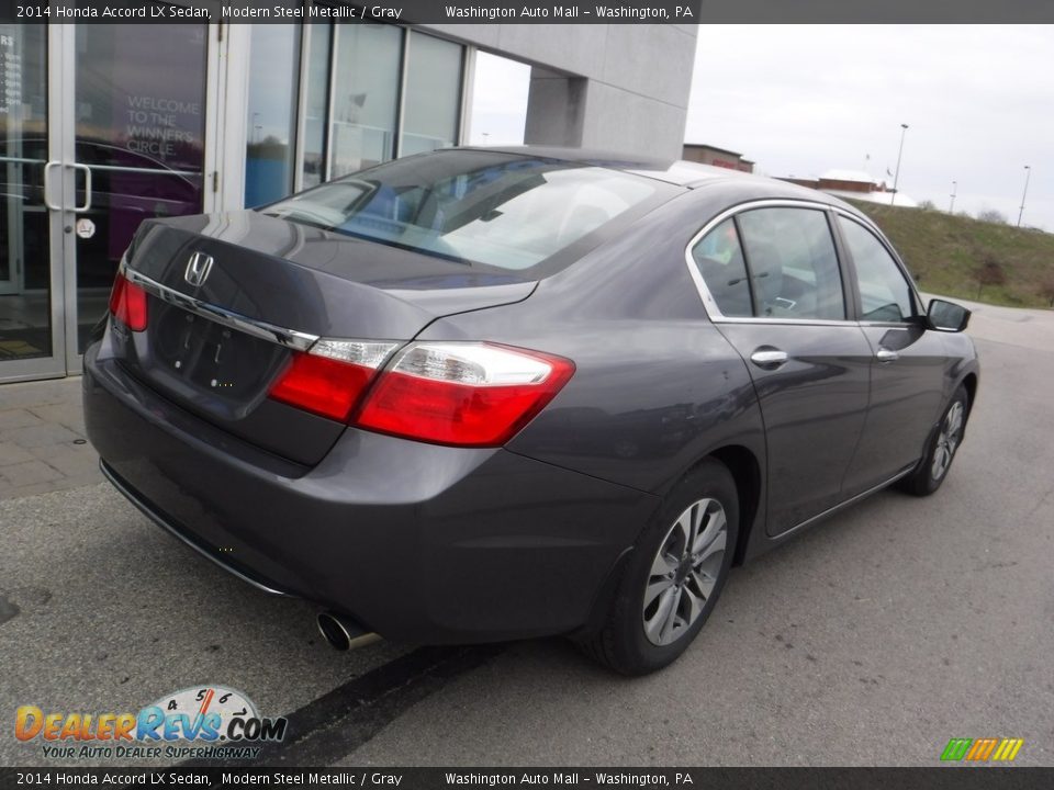 2014 Honda Accord LX Sedan Modern Steel Metallic / Gray Photo #9