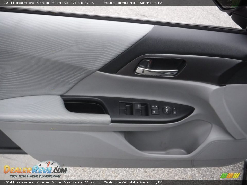 2014 Honda Accord LX Sedan Modern Steel Metallic / Gray Photo #11