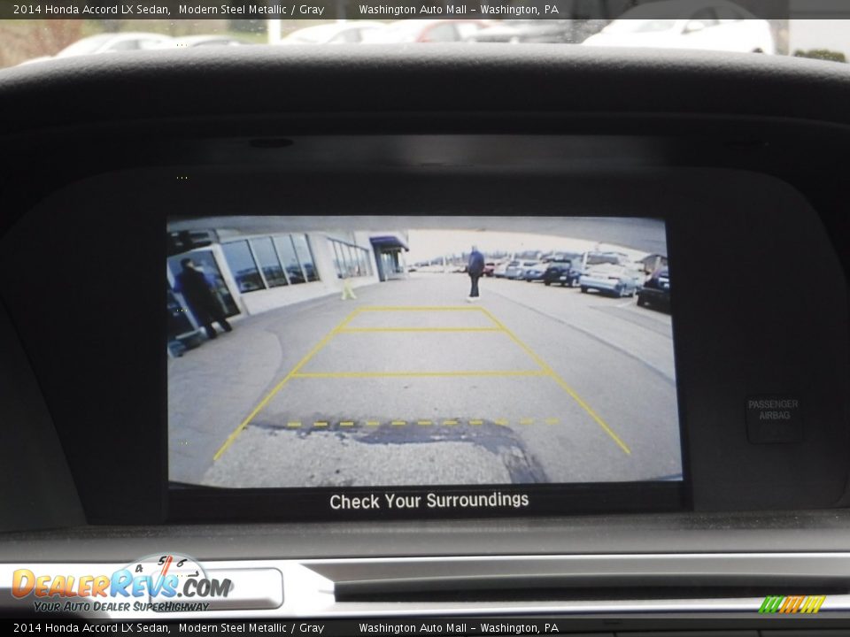 2014 Honda Accord LX Sedan Modern Steel Metallic / Gray Photo #14