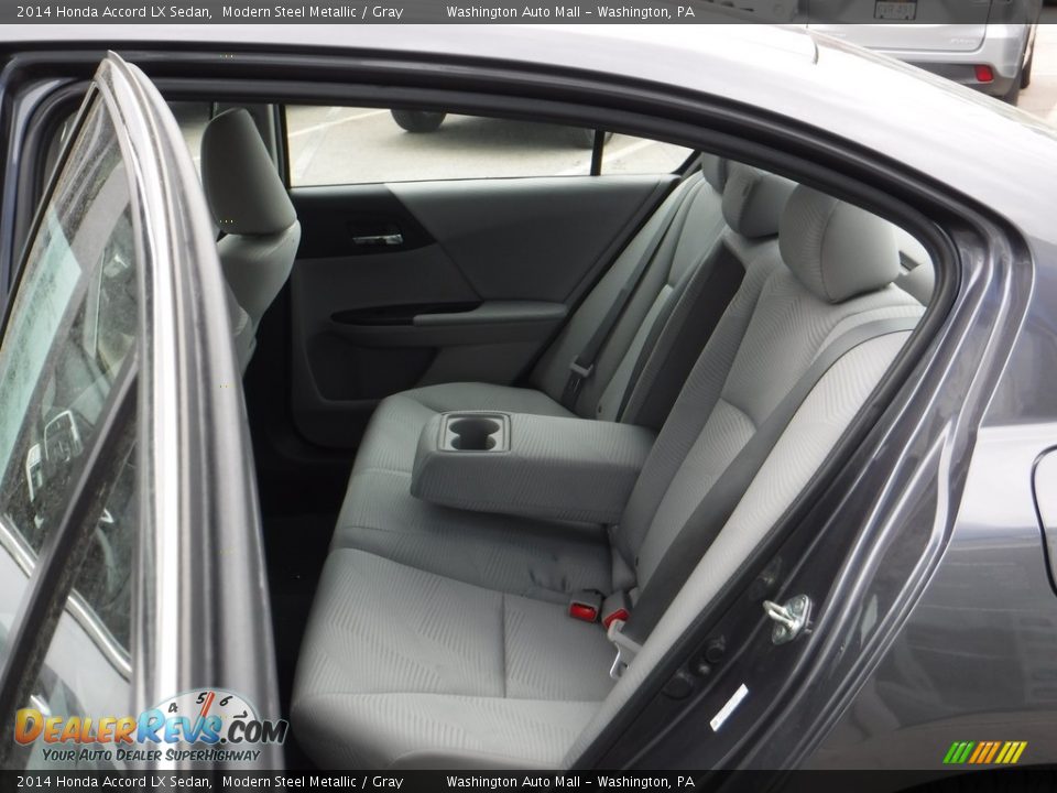 2014 Honda Accord LX Sedan Modern Steel Metallic / Gray Photo #18
