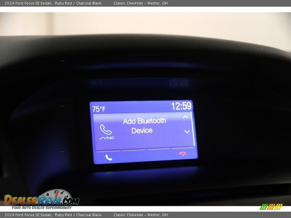 2014 Ford Focus SE Sedan Ruby Red / Charcoal Black Photo #8