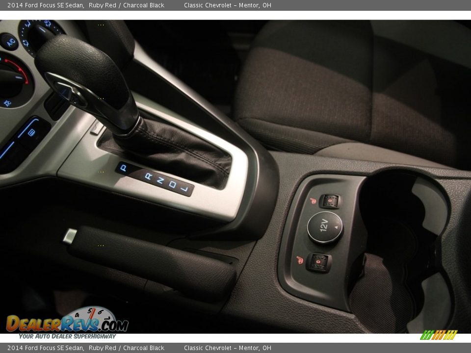 2014 Ford Focus SE Sedan Ruby Red / Charcoal Black Photo #10