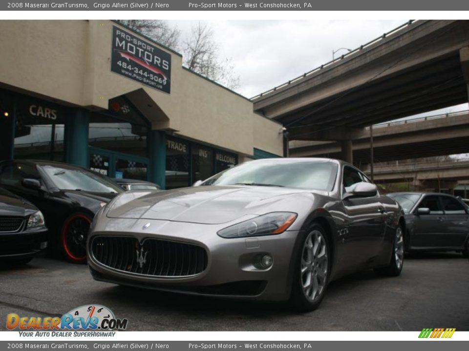 2008 Maserati GranTurismo Grigio Alfieri (Silver) / Nero Photo #1