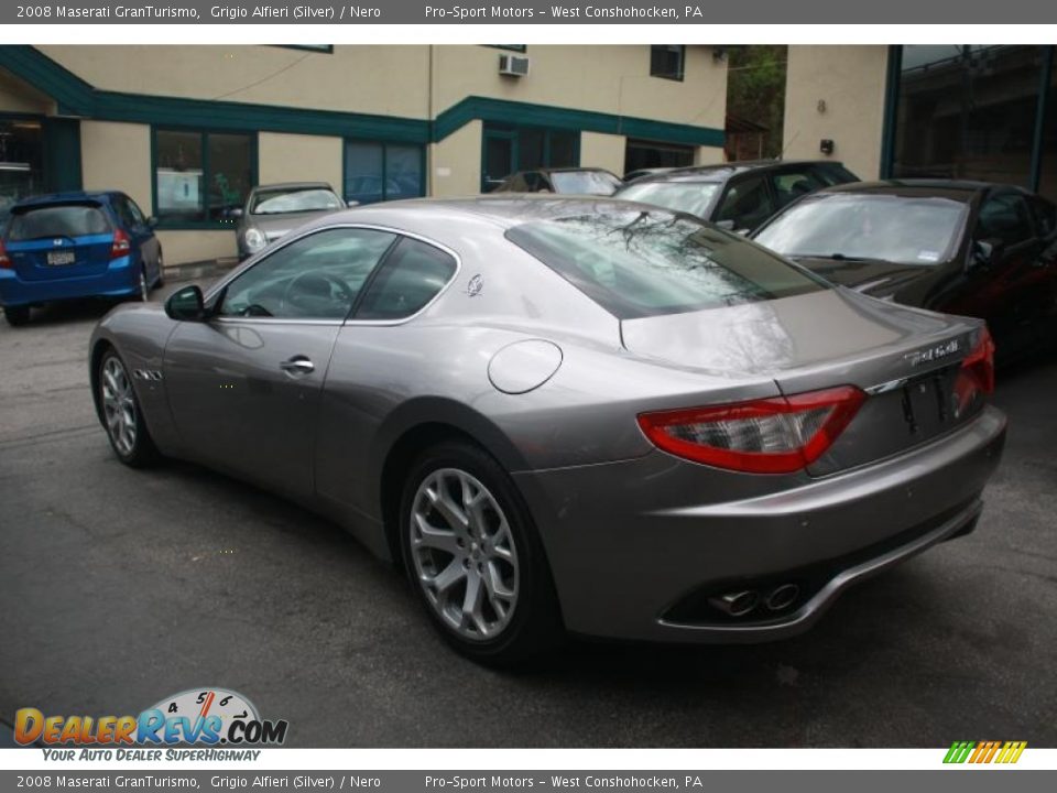 2008 Maserati GranTurismo Grigio Alfieri (Silver) / Nero Photo #7