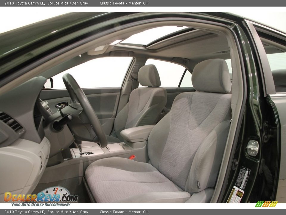 2010 Toyota Camry LE Spruce Mica / Ash Gray Photo #5