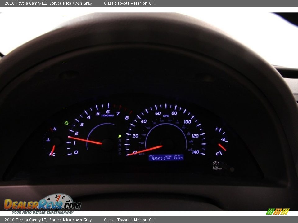 2010 Toyota Camry LE Spruce Mica / Ash Gray Photo #7