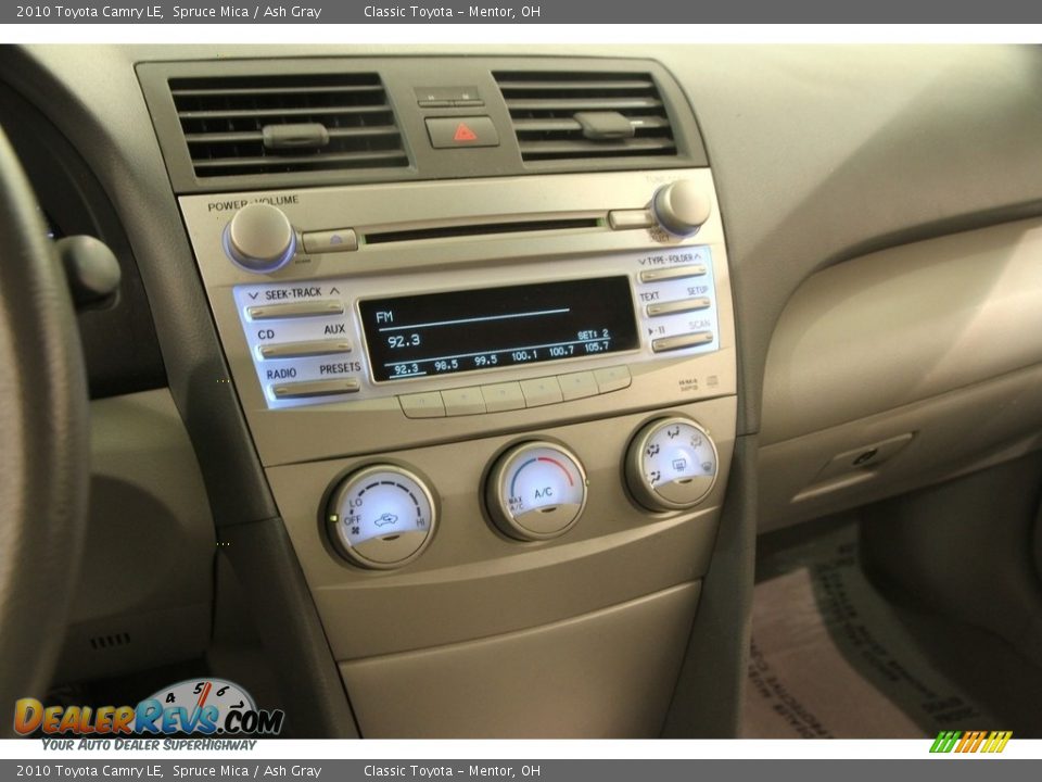 2010 Toyota Camry LE Spruce Mica / Ash Gray Photo #8