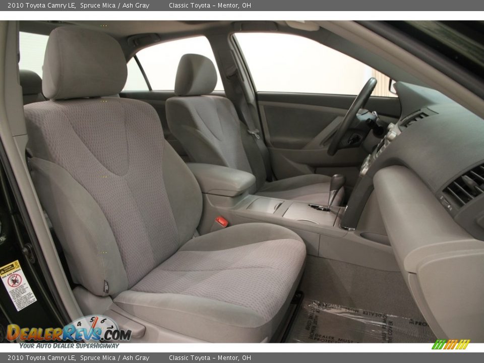 2010 Toyota Camry LE Spruce Mica / Ash Gray Photo #11