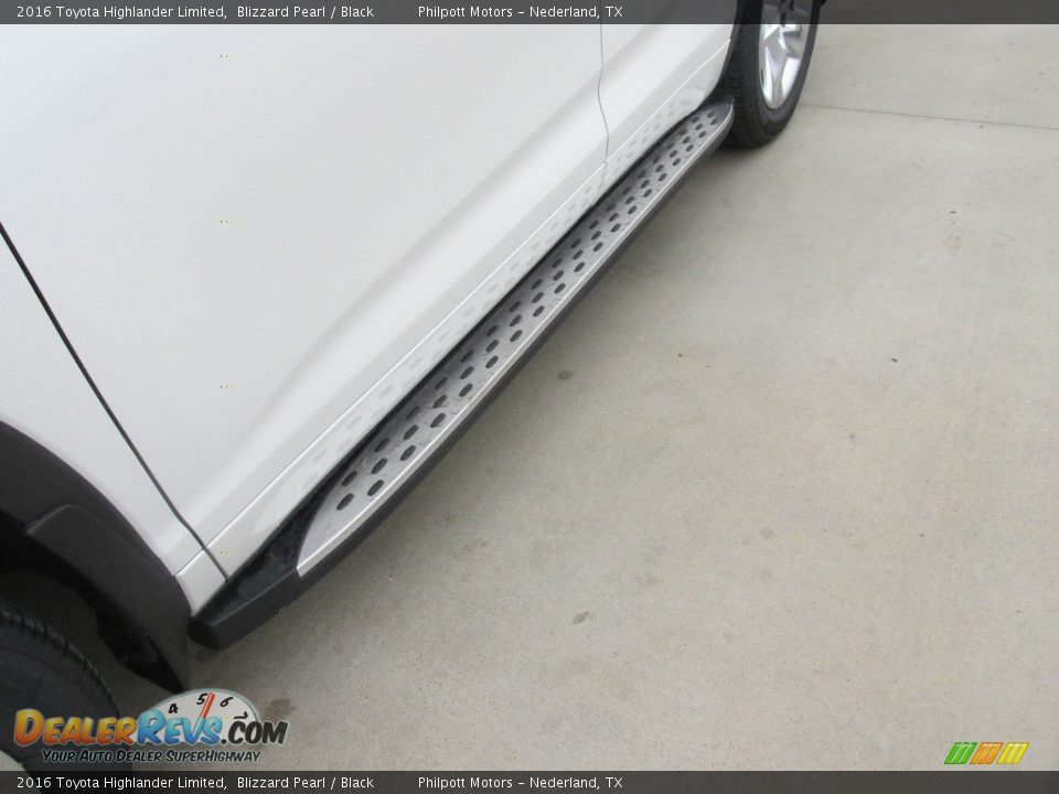 2016 Toyota Highlander Limited Blizzard Pearl / Black Photo #12