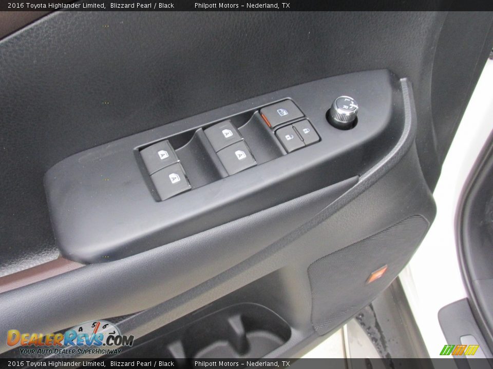 2016 Toyota Highlander Limited Blizzard Pearl / Black Photo #22