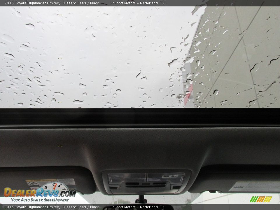 2016 Toyota Highlander Limited Blizzard Pearl / Black Photo #25