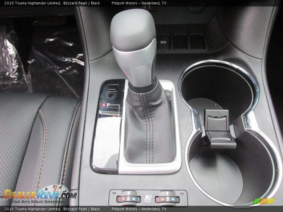 2016 Toyota Highlander Limited Blizzard Pearl / Black Photo #30