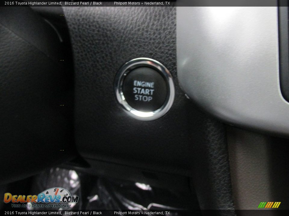 2016 Toyota Highlander Limited Blizzard Pearl / Black Photo #32