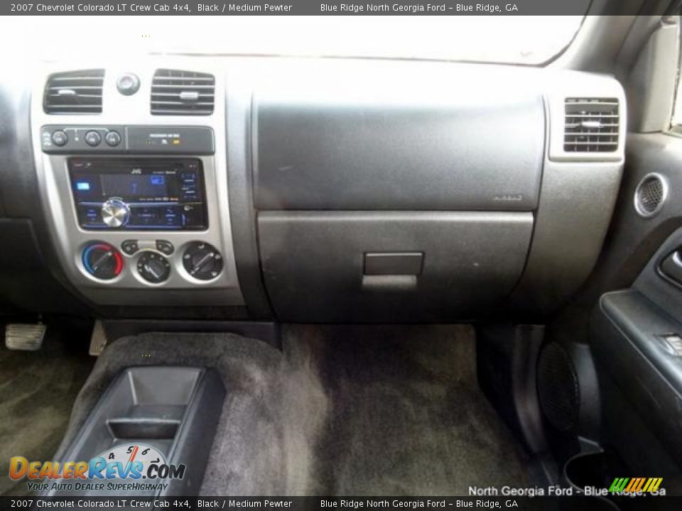 2007 Chevrolet Colorado LT Crew Cab 4x4 Black / Medium Pewter Photo #18