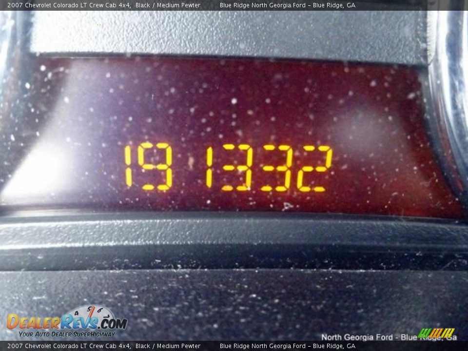 2007 Chevrolet Colorado LT Crew Cab 4x4 Black / Medium Pewter Photo #20