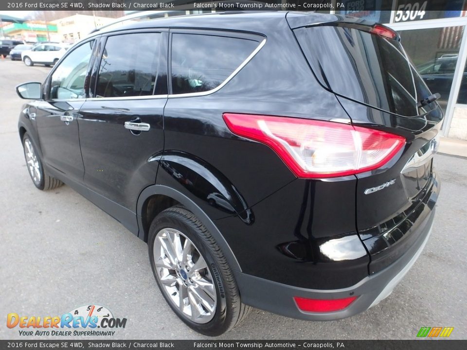 2016 Ford Escape SE 4WD Shadow Black / Charcoal Black Photo #8