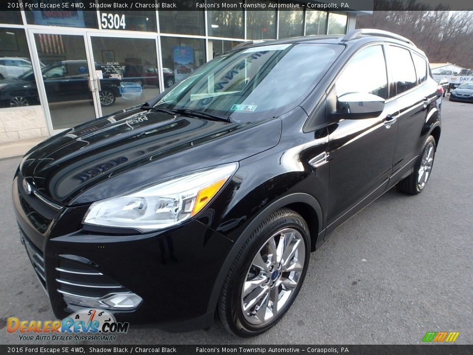 2016 Ford Escape SE 4WD Shadow Black / Charcoal Black Photo #9