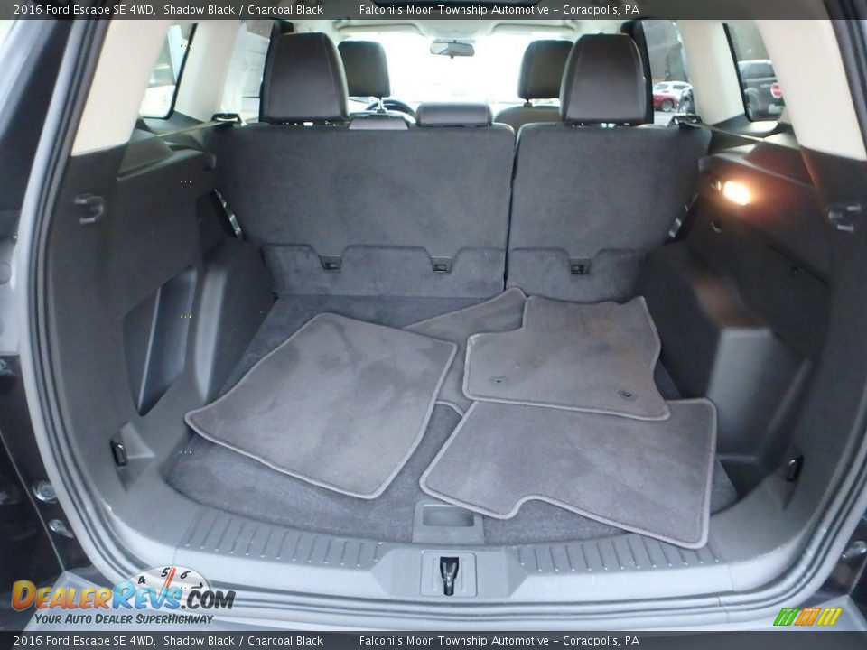 2016 Ford Escape SE 4WD Shadow Black / Charcoal Black Photo #10