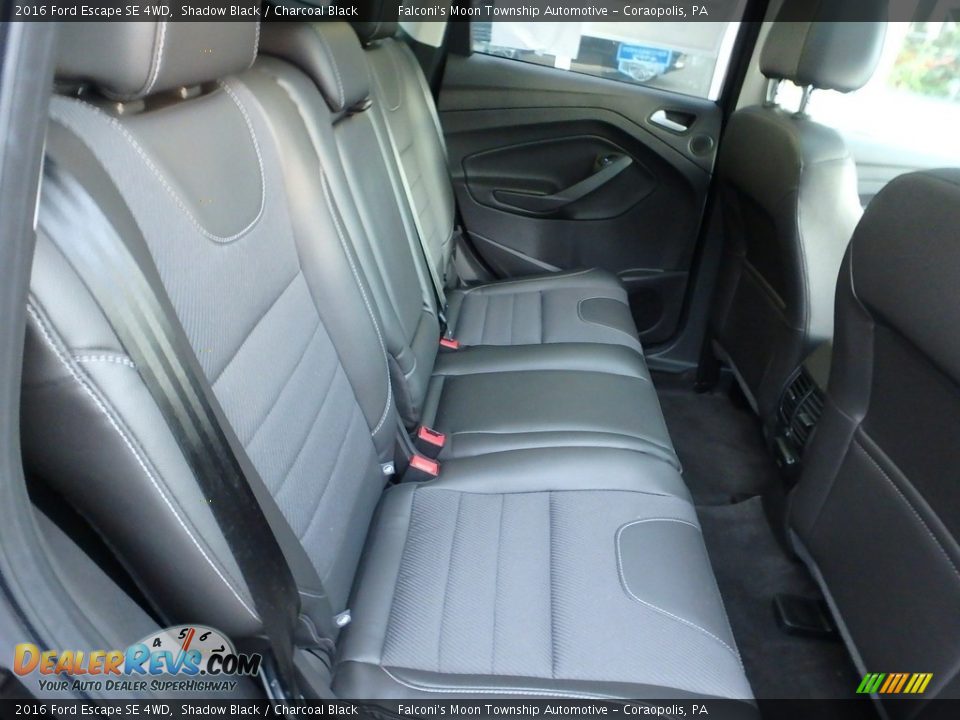 2016 Ford Escape SE 4WD Shadow Black / Charcoal Black Photo #14
