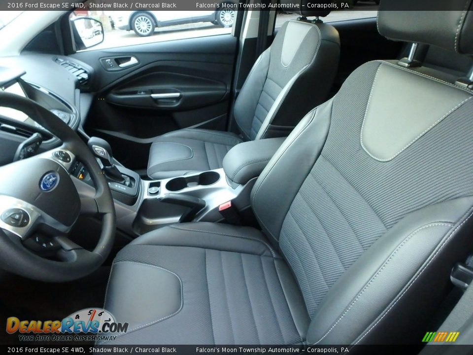 2016 Ford Escape SE 4WD Shadow Black / Charcoal Black Photo #15