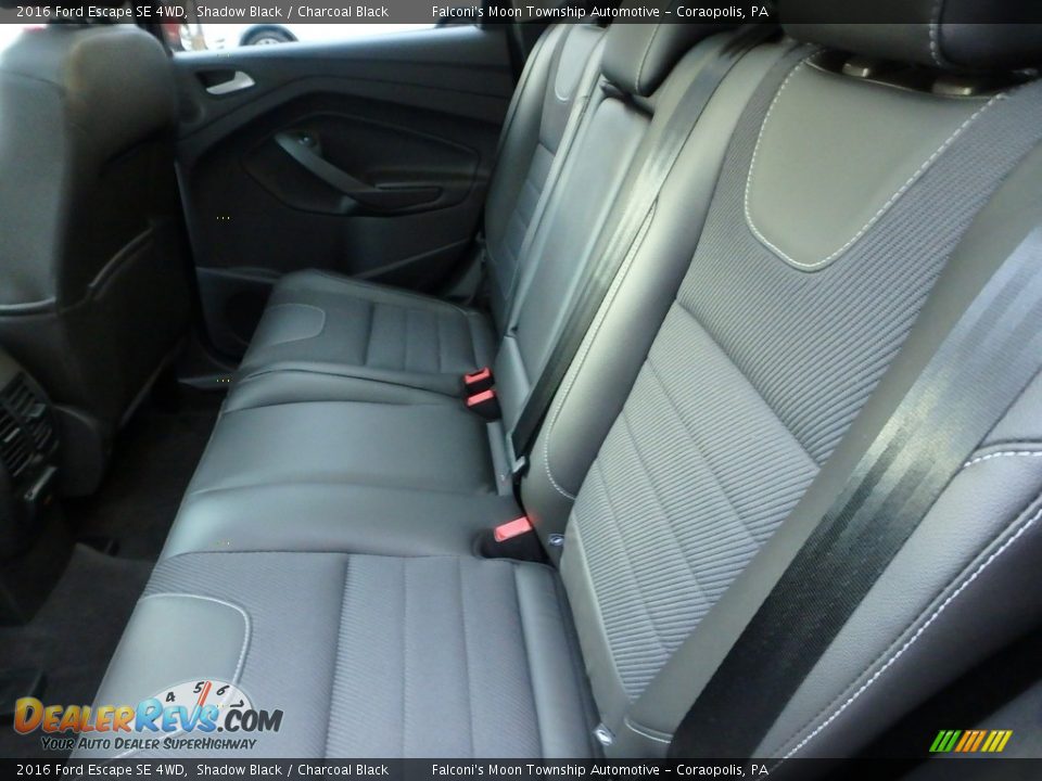 2016 Ford Escape SE 4WD Shadow Black / Charcoal Black Photo #16