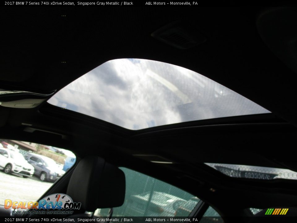 2017 BMW 7 Series 740i xDrive Sedan Singapore Gray Metallic / Black Photo #12