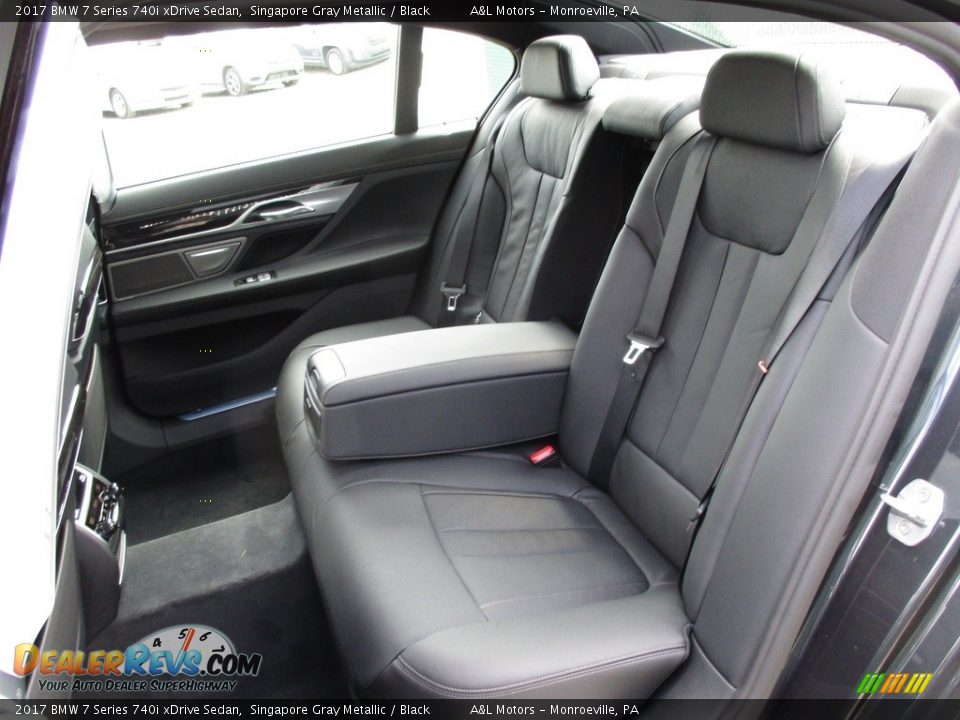2017 BMW 7 Series 740i xDrive Sedan Singapore Gray Metallic / Black Photo #14