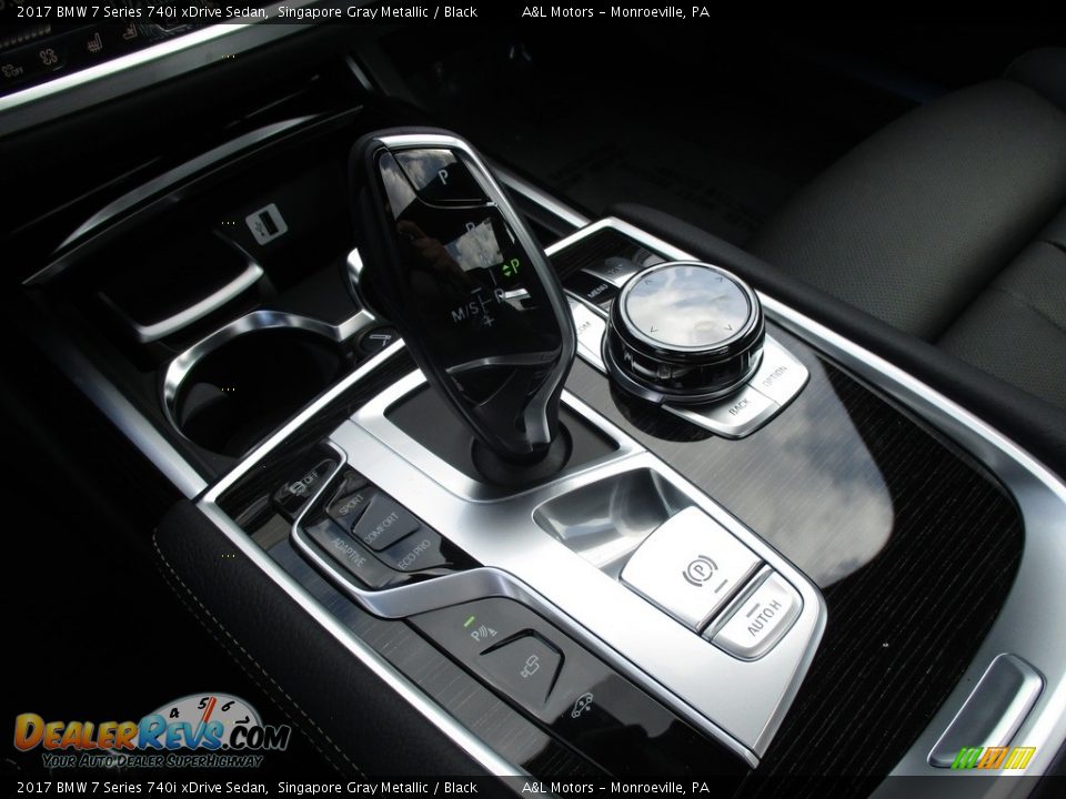 2017 BMW 7 Series 740i xDrive Sedan Singapore Gray Metallic / Black Photo #16
