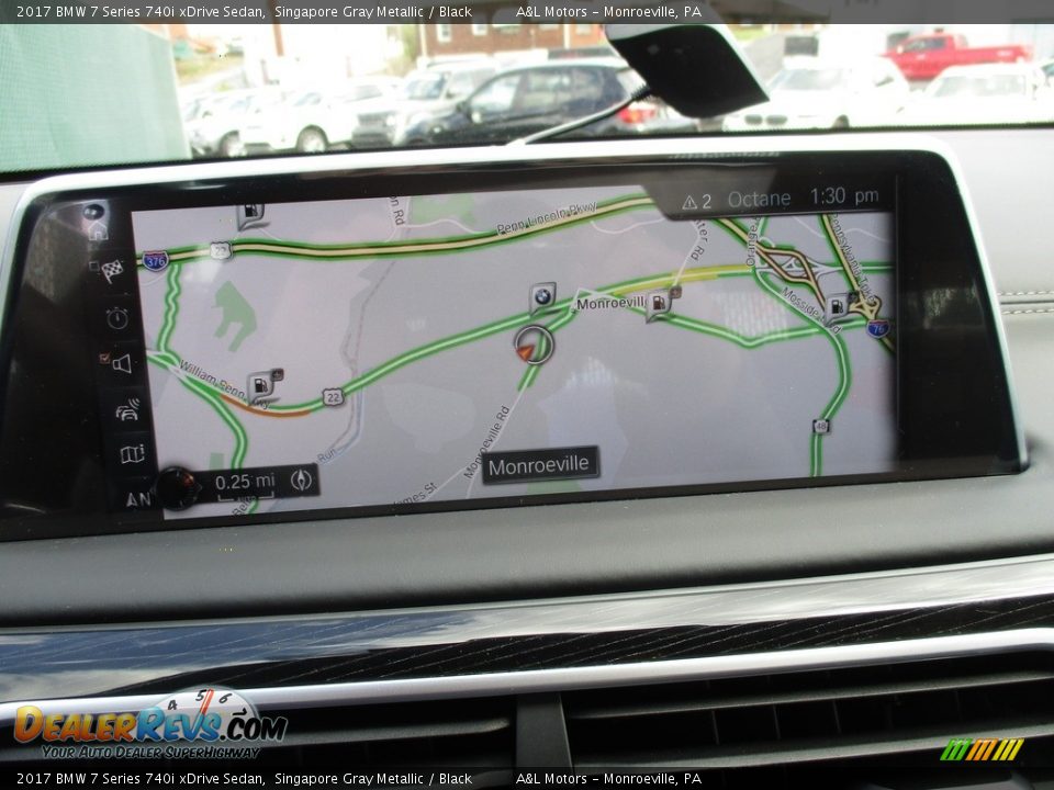 2017 BMW 7 Series 740i xDrive Sedan Singapore Gray Metallic / Black Photo #17