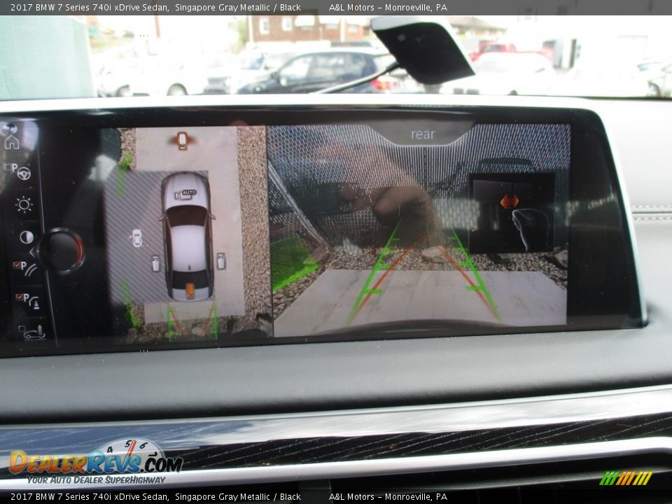 2017 BMW 7 Series 740i xDrive Sedan Singapore Gray Metallic / Black Photo #18