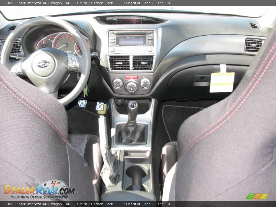 2009 Subaru Impreza WRX Wagon WR Blue Mica / Carbon Black Photo #7