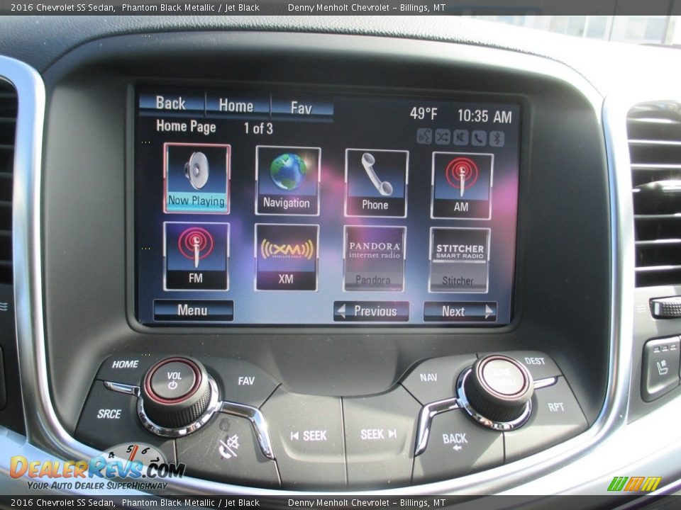 Controls of 2016 Chevrolet SS Sedan Photo #12