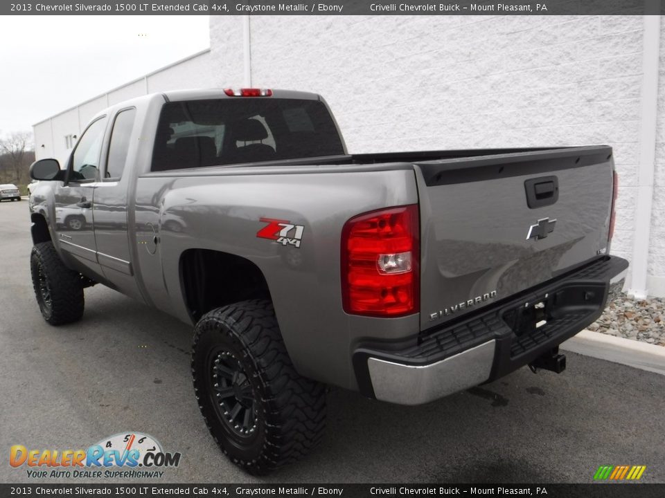 2013 Chevrolet Silverado 1500 LT Extended Cab 4x4 Graystone Metallic / Ebony Photo #12