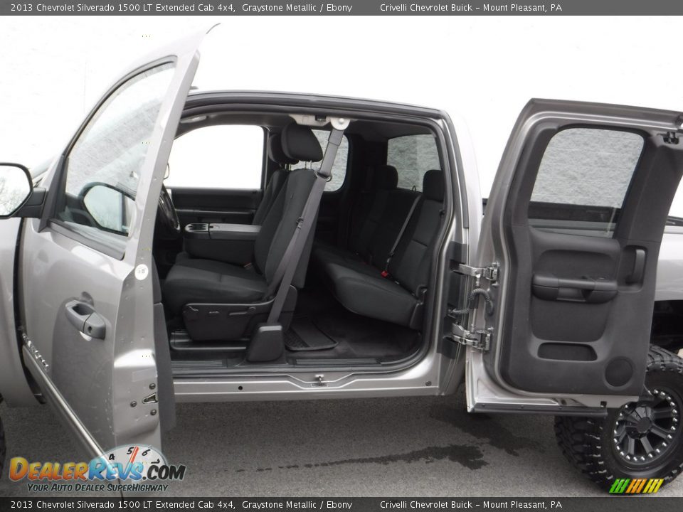 2013 Chevrolet Silverado 1500 LT Extended Cab 4x4 Graystone Metallic / Ebony Photo #17