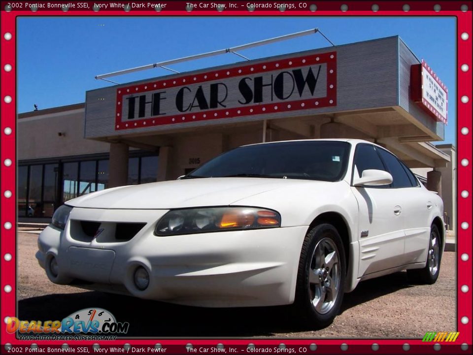 2002 Pontiac Bonneville SSEi Ivory White / Dark Pewter Photo #1