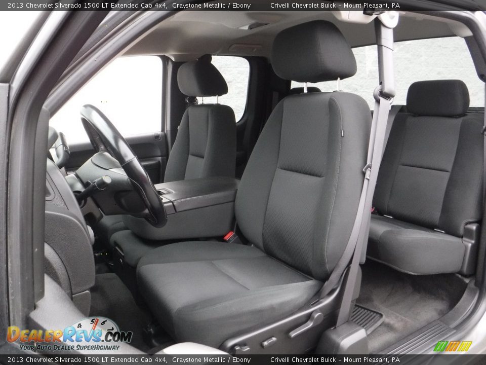 2013 Chevrolet Silverado 1500 LT Extended Cab 4x4 Graystone Metallic / Ebony Photo #19