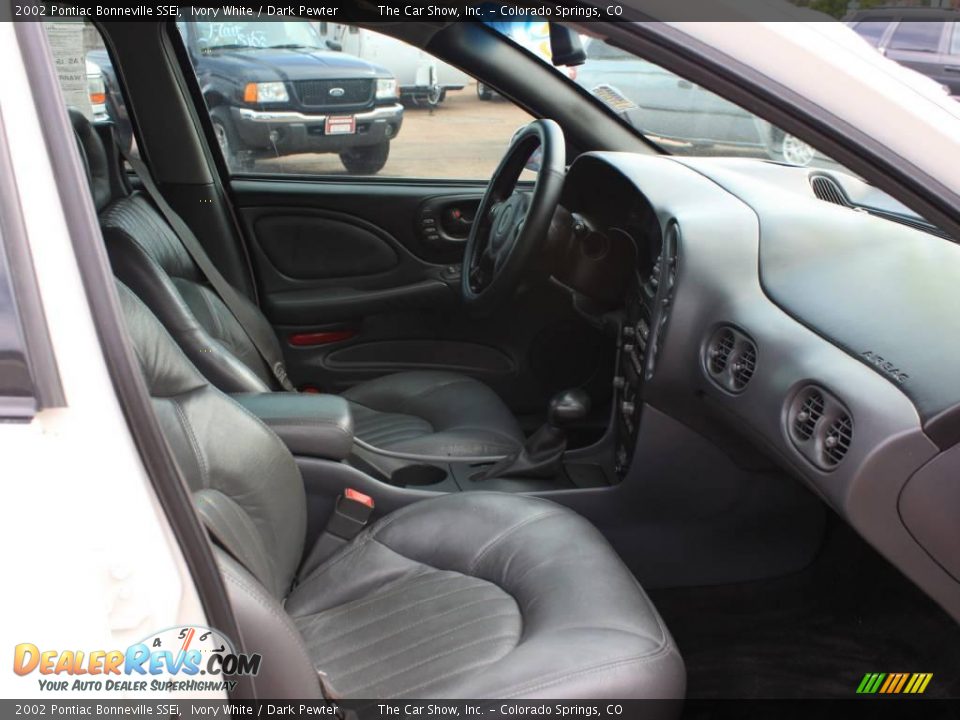 2002 Pontiac Bonneville SSEi Ivory White / Dark Pewter Photo #11