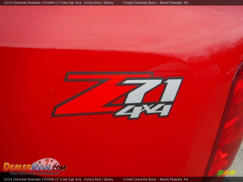 2014 Chevrolet Silverado 2500HD LT Crew Cab 4x4 Victory Red / Ebony Photo #5