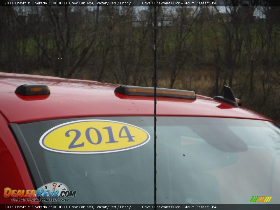 2014 Chevrolet Silverado 2500HD LT Crew Cab 4x4 Victory Red / Ebony Photo #8