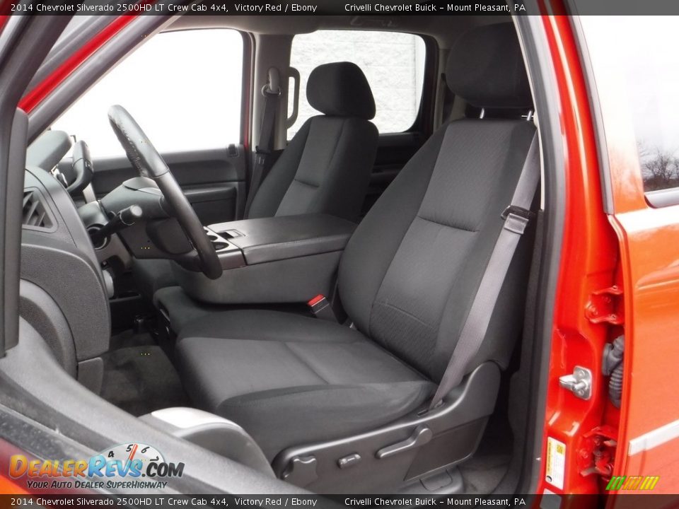 2014 Chevrolet Silverado 2500HD LT Crew Cab 4x4 Victory Red / Ebony Photo #23