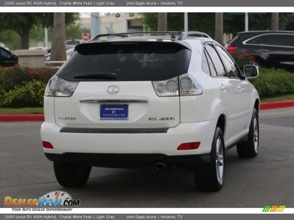 2006 Lexus RX 400h Hybrid Crystal White Pearl / Light Gray Photo #7