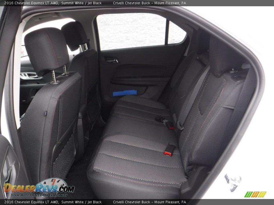 2016 Chevrolet Equinox LT AWD Summit White / Jet Black Photo #22